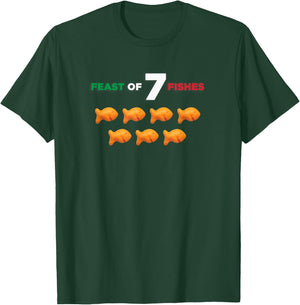 Feast of Seven Fishes T-Shirt - T-Shirt | Forest