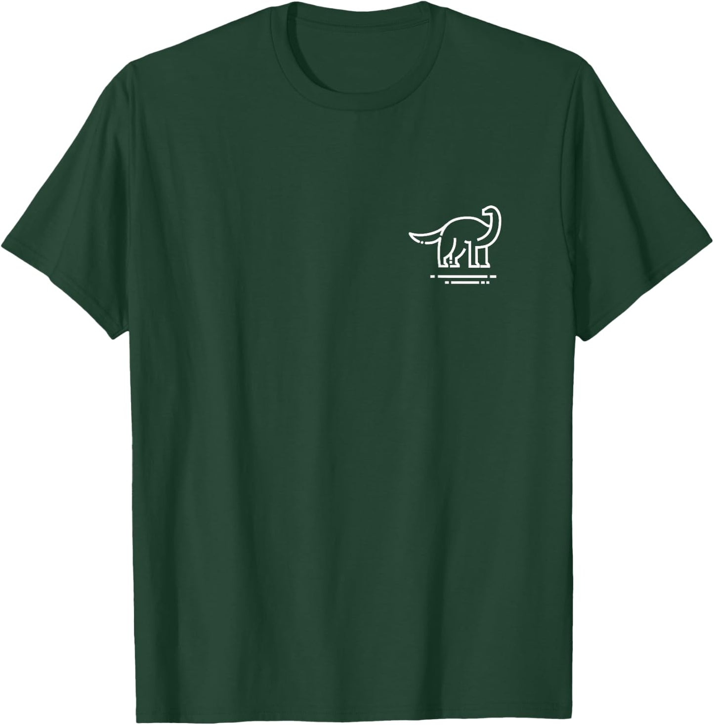 Brontosaurus Women & Kids | Dinosaur Badge T-Shirt - T-Shirt | Forest