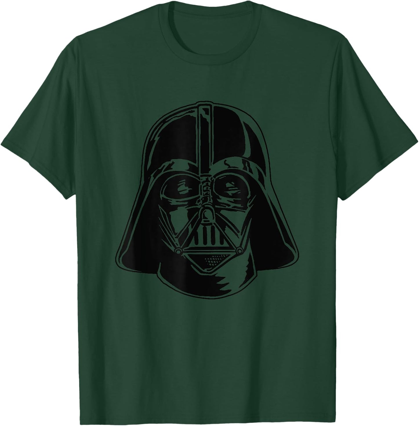 Star Wars Classic Darth Vader Dark Side Helmet T-Shirt - T-Shirt | Forest