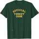 Official Turkey Cook Thanksgiving Family Chef T-Shirt - T-Shirt | Forest