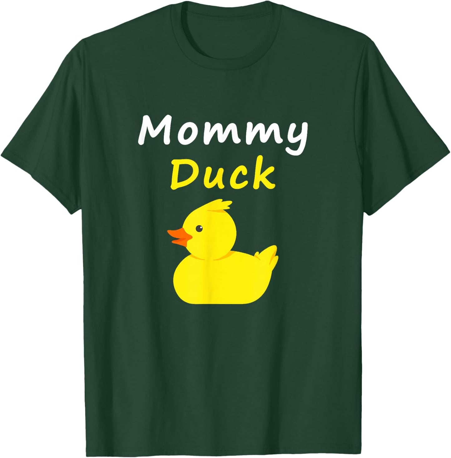 Mommy Duck Rubber Duck T-Shirt - T-Shirt | Forest