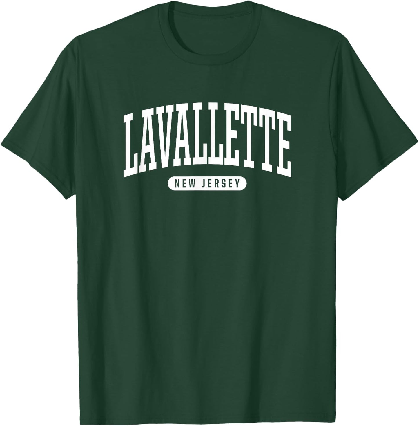 Lavallette New Jersey T Shirt Lavallette Gifts NJ T-Shirt - T-Shirt | Forest