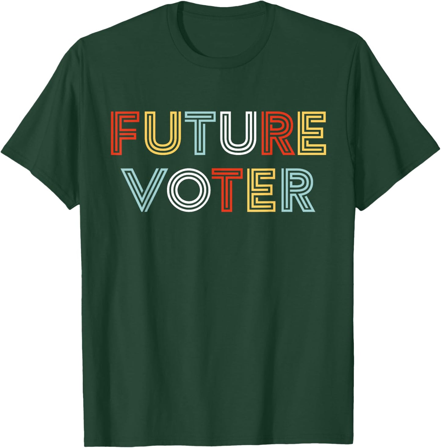 Future Voter Elections Political Voting T-Shirt - T-Shirt | Forest