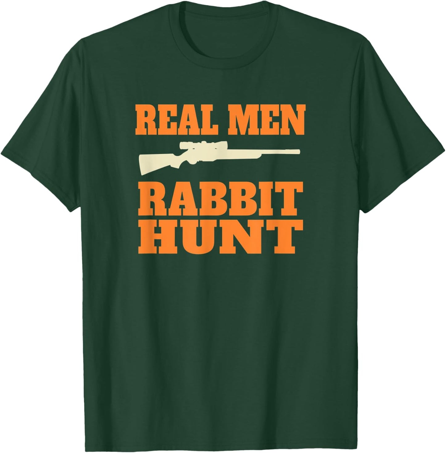 Funny Rabbit Hunting T-Shirt - T-Shirt | Forest