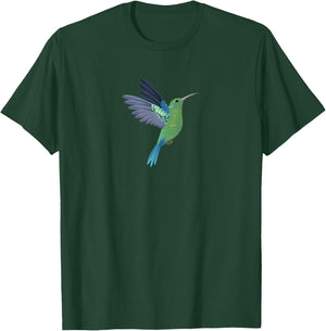 Hummingbird | Mothers Day Christmas - Mom Nana Bird Lover T-Shirt - T-Shirt | Forest