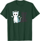 Purr Evil Devil Cat Happy Halloween Cat Angel Devil Kitten Men Women Kids T-Shirt - T-Shirt | Forest