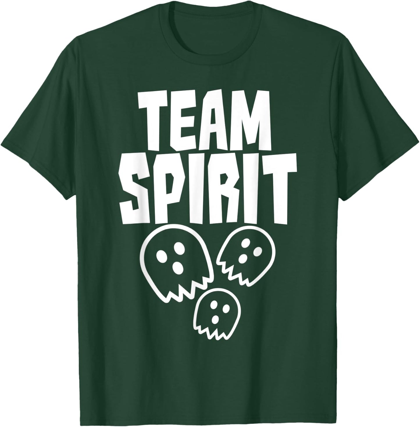 Funny Ghost Pun - Team Spirit - Halloween T-Shirt - T-Shirt | Forest