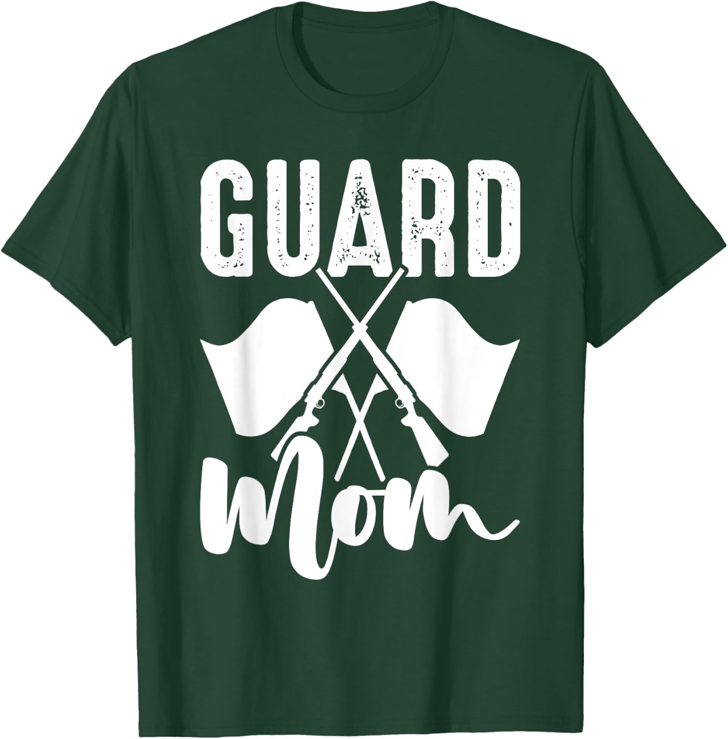 Color Guard Guard Mom Colorguard Mother T-Shirt - T-Shirt | Forest