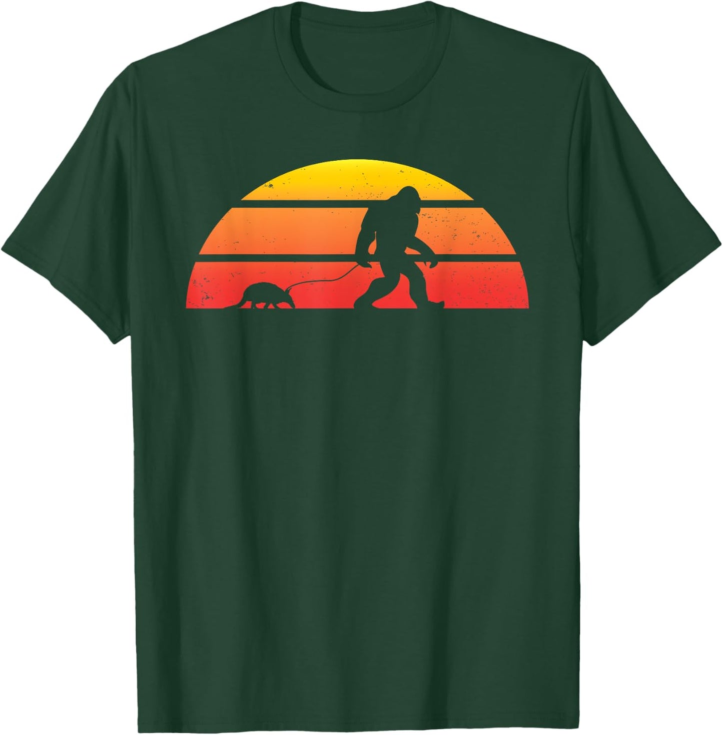 Bigfoot Armadillo Animal Outfit Sasquatch Gift Armadillo T-Shirt - T-Shirt | Forest