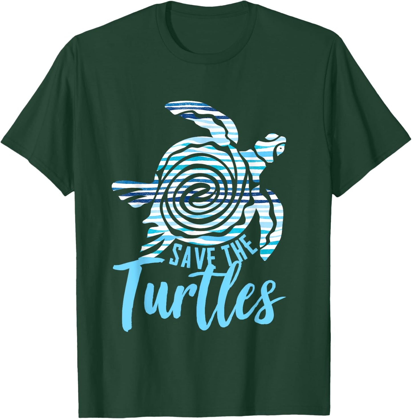 Save The Turtles T-Shirt - T-Shirt | Forest