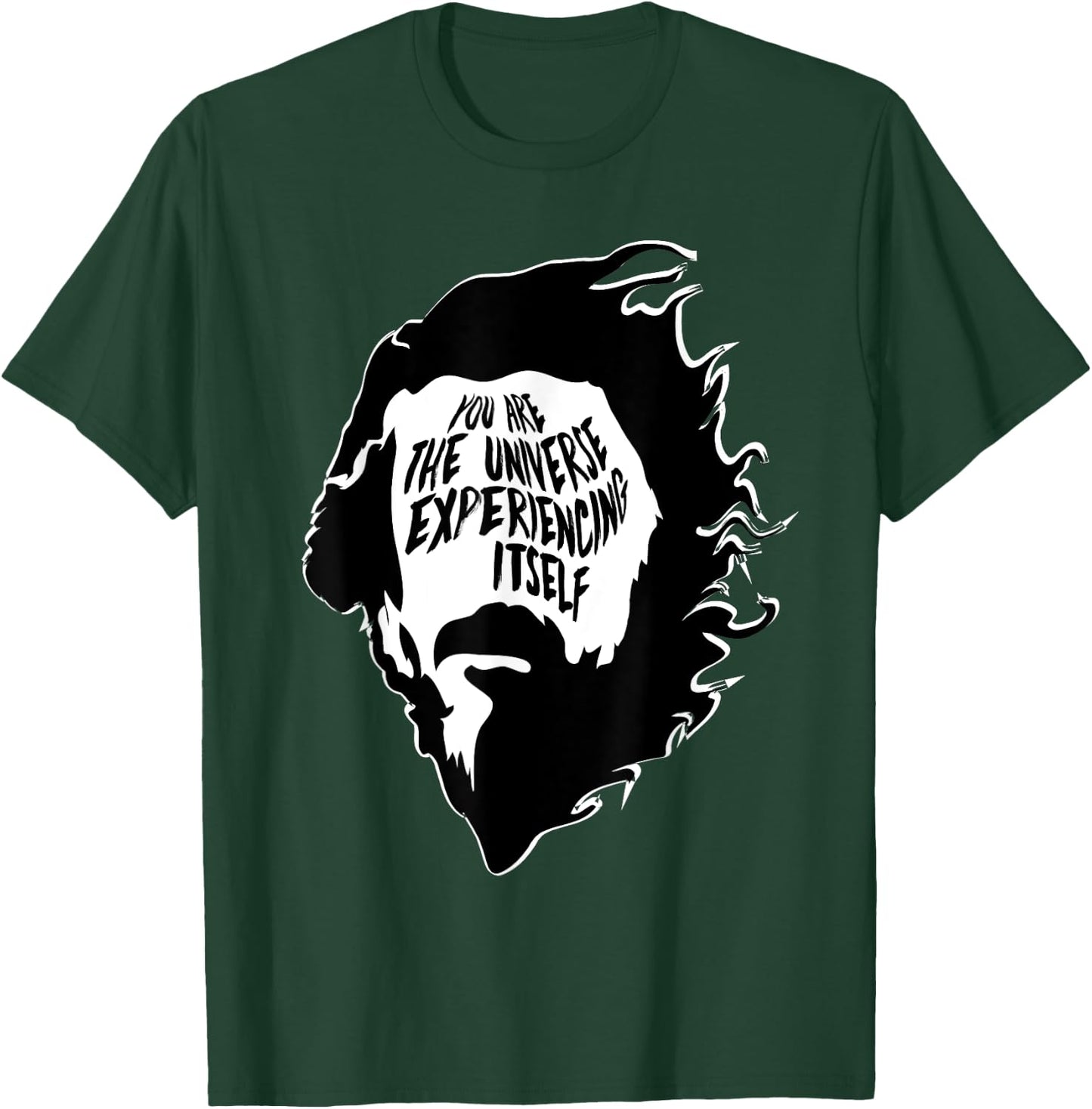 Alan Watts You Are The Universe Experiencing Itself T-Shirt - T-Shirt | Forest