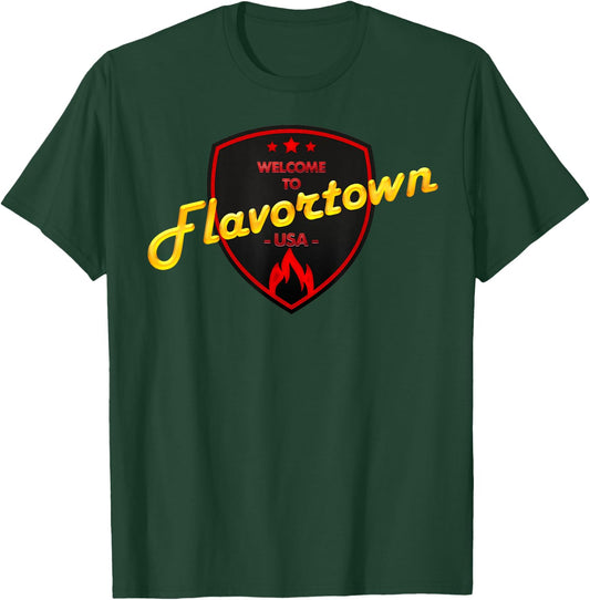 Flavortown Food Culture T-Shirt - T-Shirt | Forest