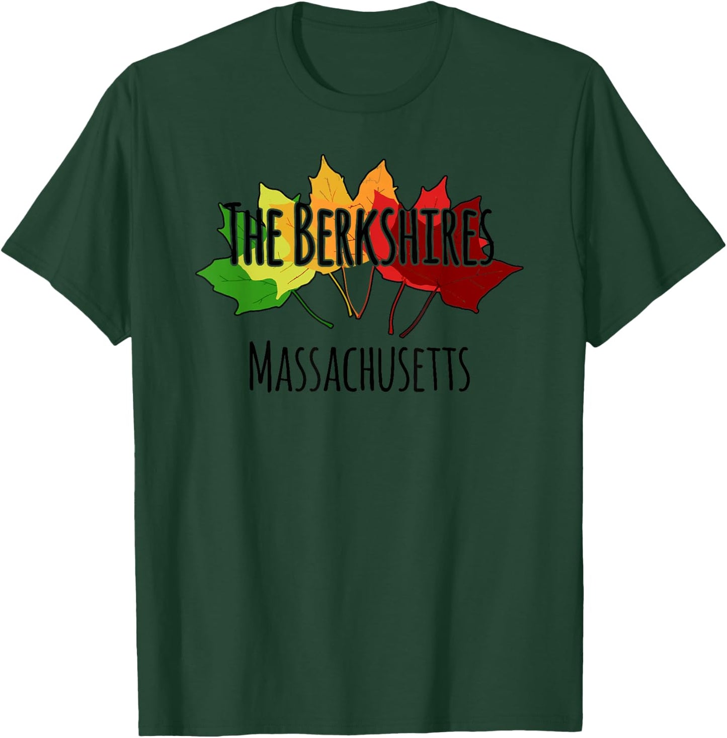Foliage Watching - The Berkshires, Massachussetts T-Shirt - T-Shirt | Forest