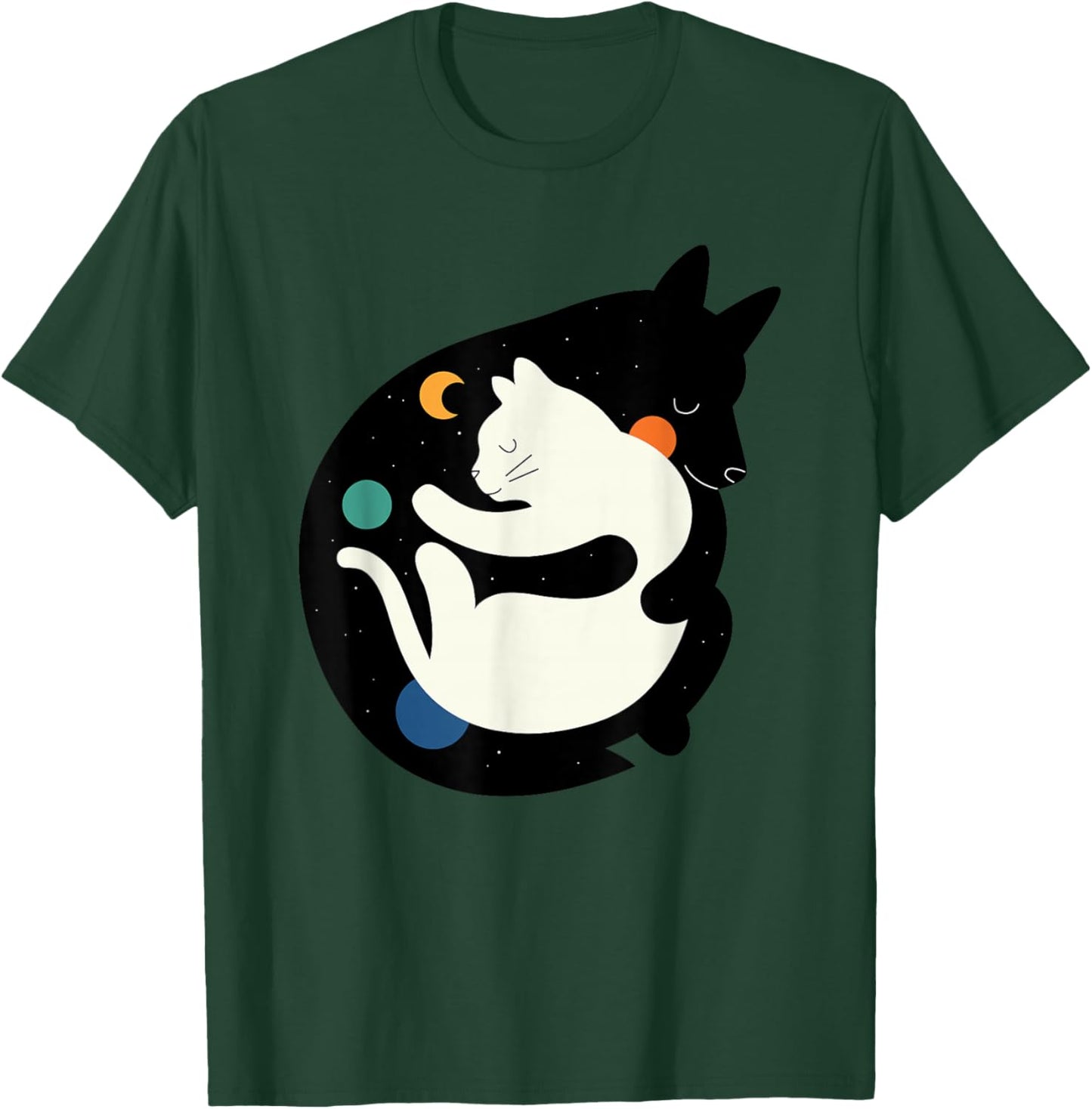 Threadless Andy Westface More Hugs Less Fights Graphic T-Shirt - T-Shirt | Forest