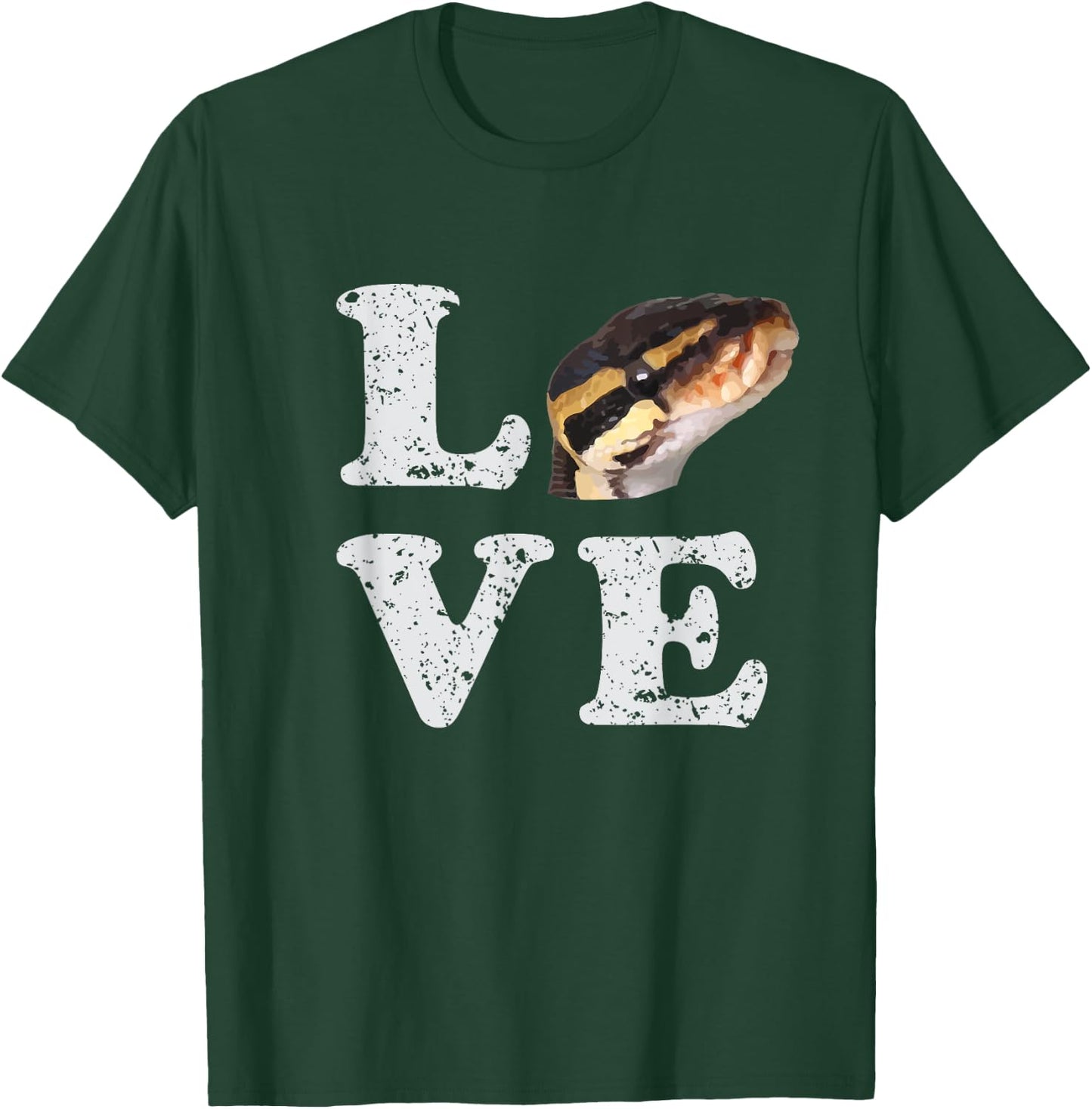 I Love my Ball Python | Pet Snake Lovers Gift T-Shirt - T-Shirt | Forest