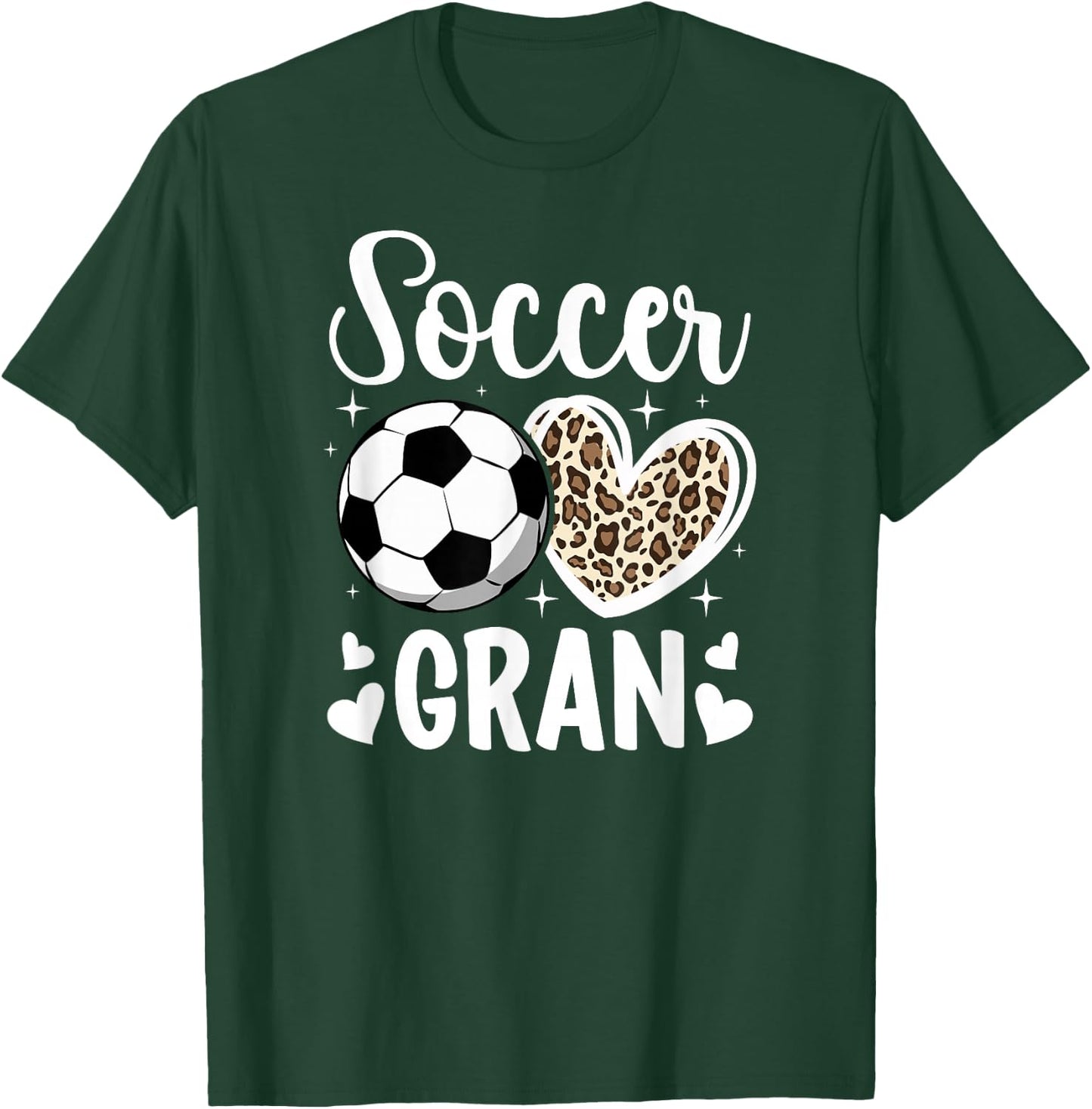 Soccer Gran Grandma Gran Of A Soccer Player Gran T-Shirt - T-Shirt | Forest