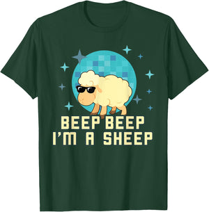 Beep Beep I'm A Sheep Shirt Funny Farm Animal Novelty Gift T-Shirt - T-Shirt | Forest