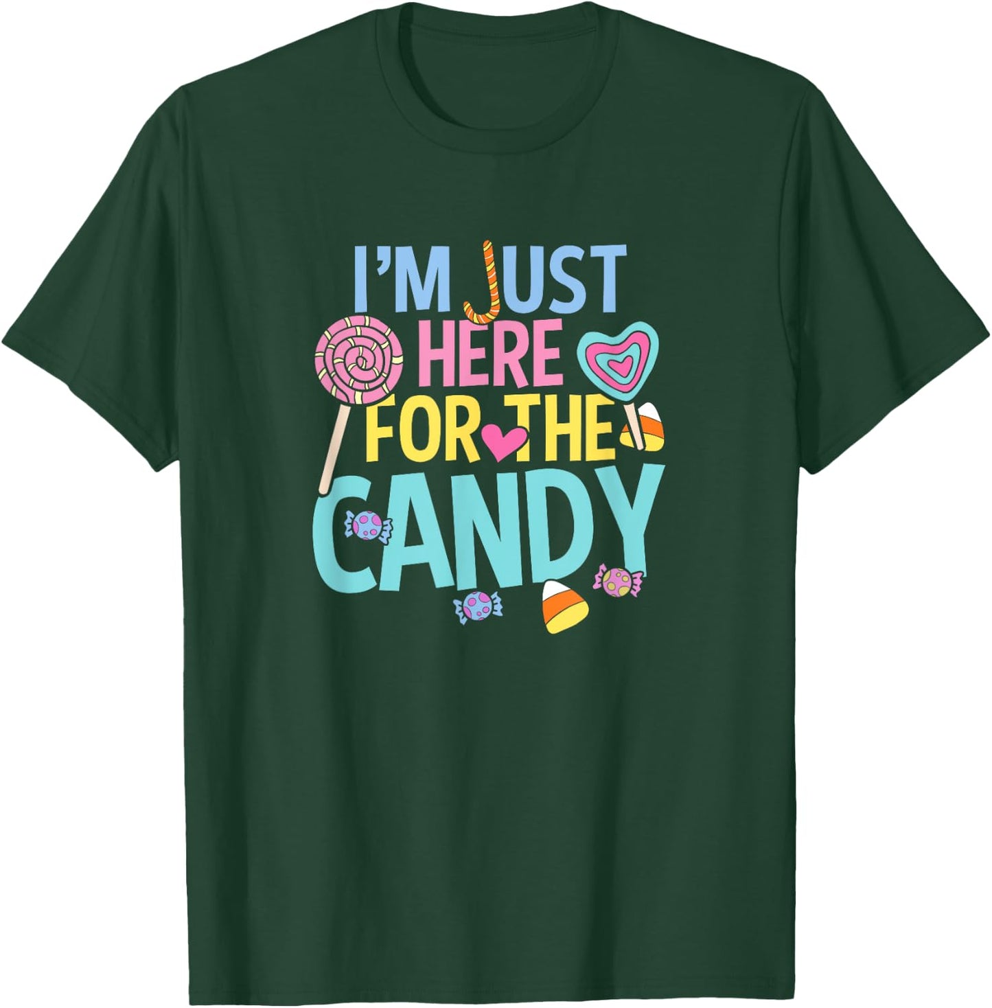 Halloween Candy Lady Lollipop Crush Gifts Funny Toddler T-Shirt - T-Shirt | Forest