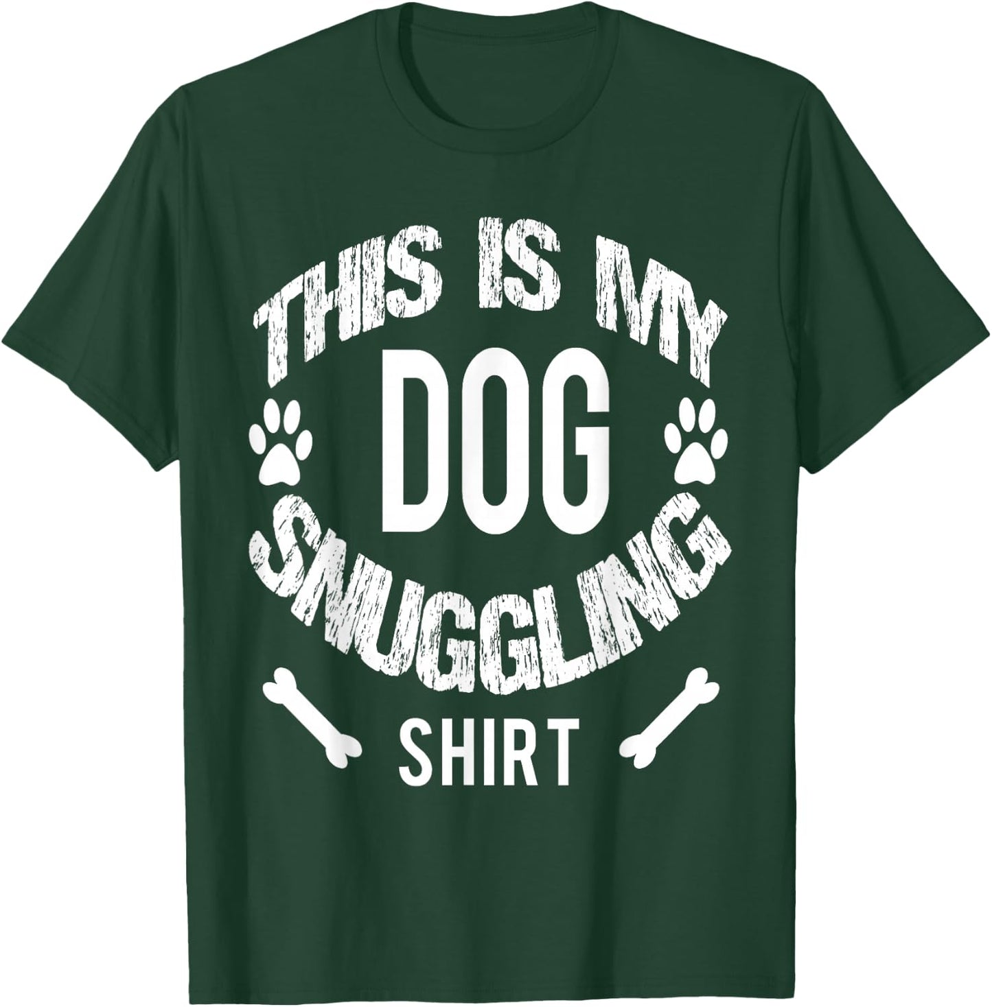 Gifts for Pet Dog Lovers Snuggling T-Shirt - T-Shirt | Forest