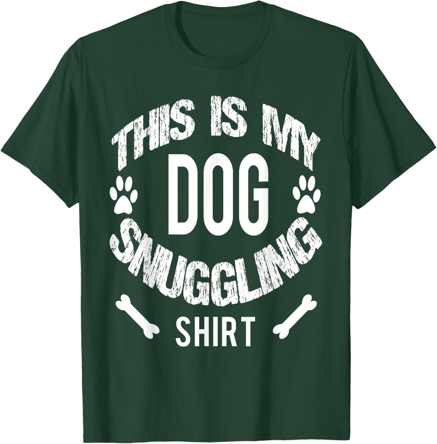 Gifts for Pet Dog Lovers Snuggling T-Shirt - T-Shirt | Forest