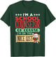 School Counselor Christmas Of Course I'm On The Nice List T-Shirt - T-Shirt | Forest