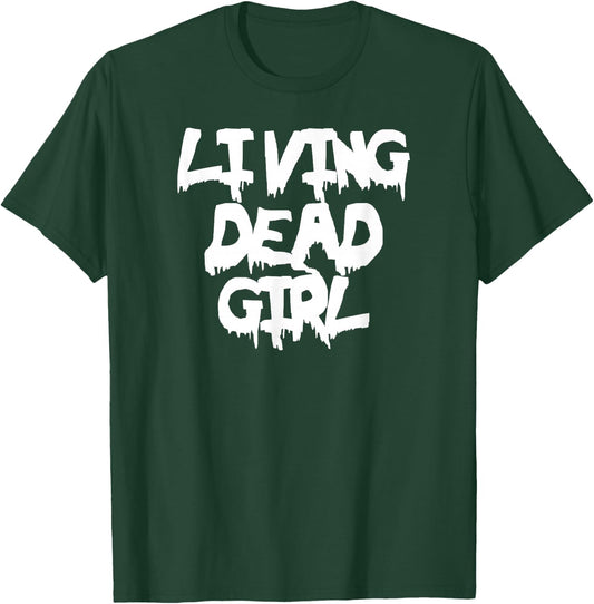Living Dead Girl - Zombie T Shirt - Black T-Shirt - T-Shirt | Forest
