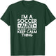 Keep Calm Soccer Aunt Funny Aunts Auntie T Shirt Gifts T-Shirt - T-Shirt | Forest