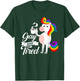 Gay And Tired for a Homosexual Unicorn Fan T-Shirt - T-Shirt | Forest