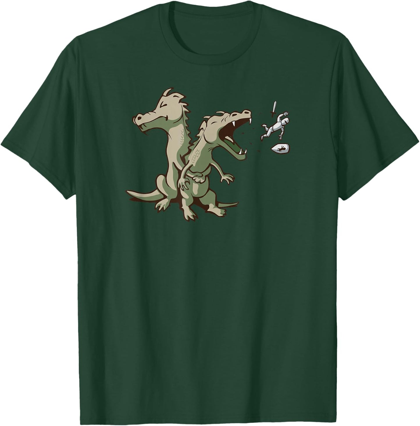 Threadless Nathan W. Pyle Unlikely Hero Graphic T-Shirt - T-Shirt | Forest