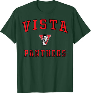 Vista High School Panthers C1 T-Shirt - T-Shirt | Forest