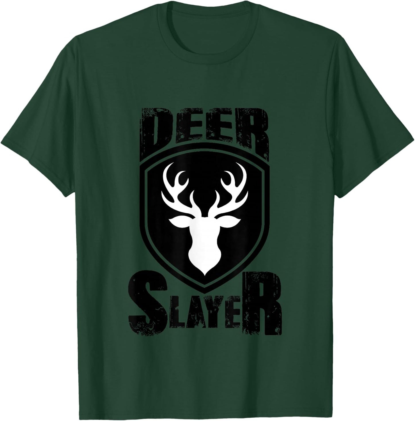 Deer Hunter Slayer Hunting Buck Sportsman T shirt T-Shirt - T-Shirt | Forest