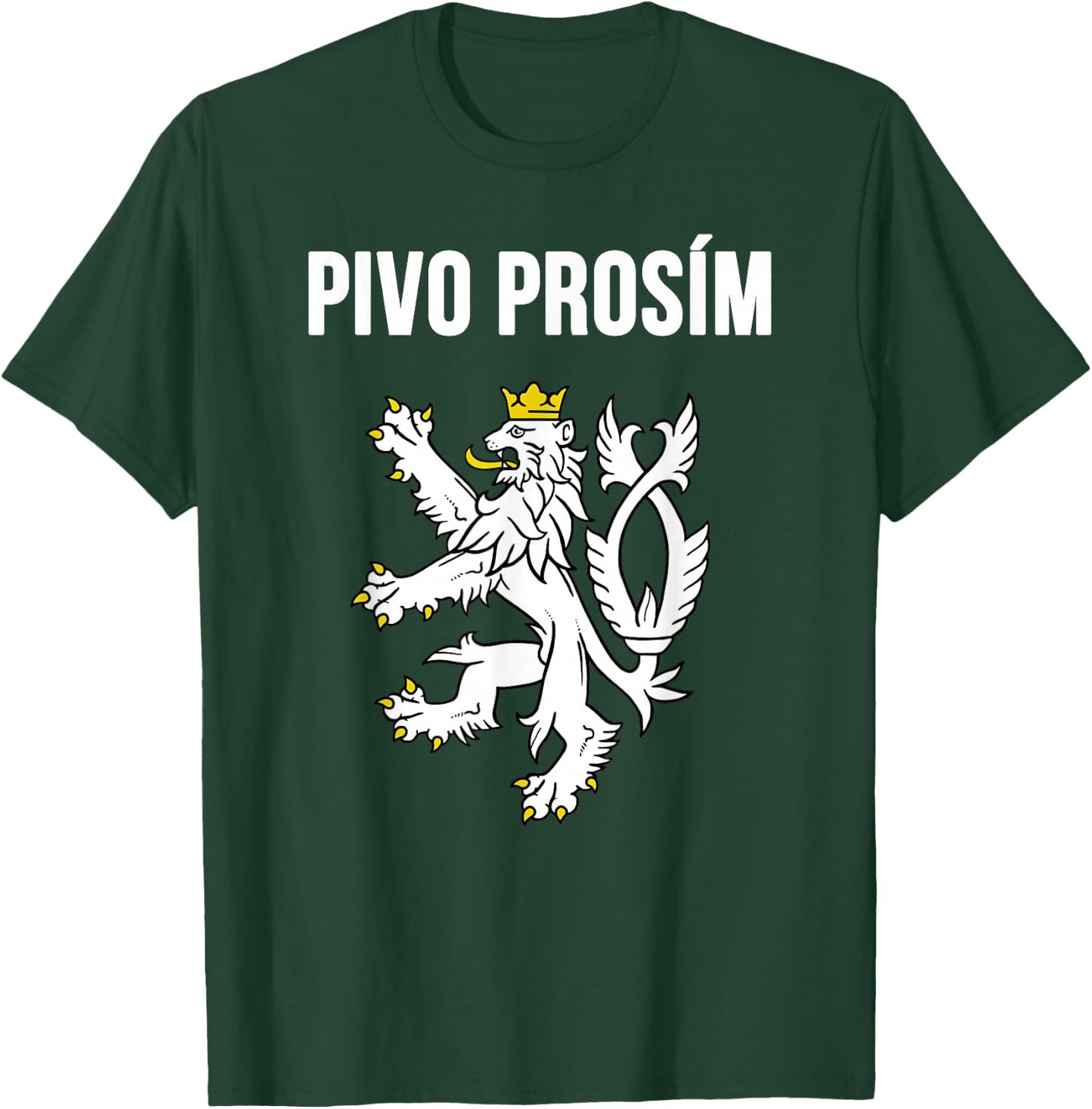 Beer Please in Czech Shirt Funny Czech Republic Souvenir T-Shirt - T-Shirt | Forest