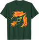 Sailor Fire Bow Mars Symbol Japanese Magical Anime Style T-Shirt - T-Shirt | Forest