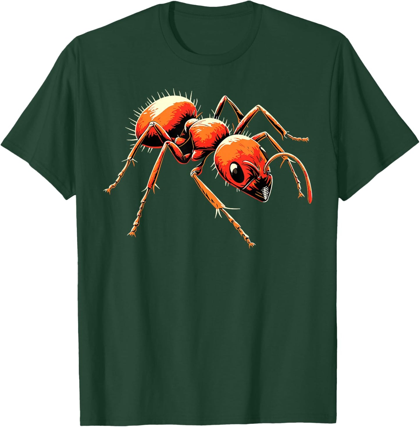 Ant Fire Ants Forest Ants Insect I Love Small Cute Ants T-Shirt - T-Shirt | Forest