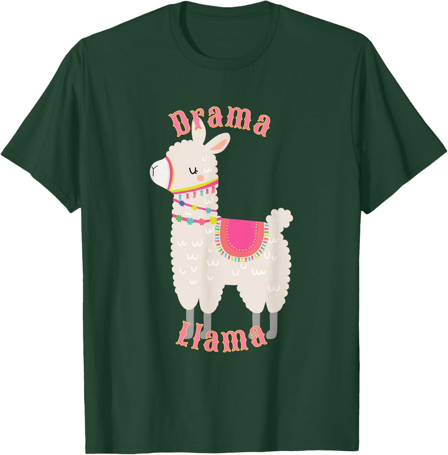 Drama Llama for Adults and Kids T-Shirt - T-Shirt | Forest