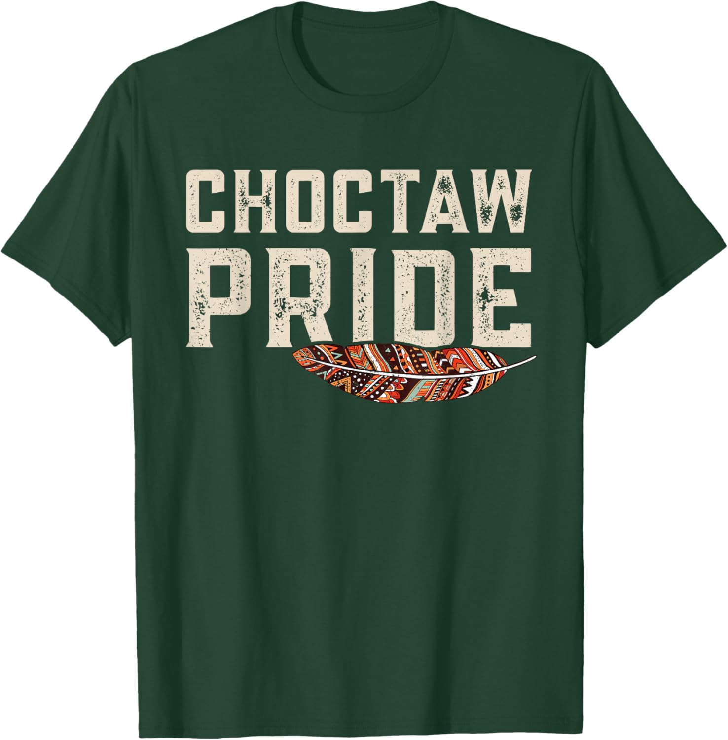 Choctaw Pride Native American, Southwest Tribe Indigenous T-Shirt - T-Shirt | Forest