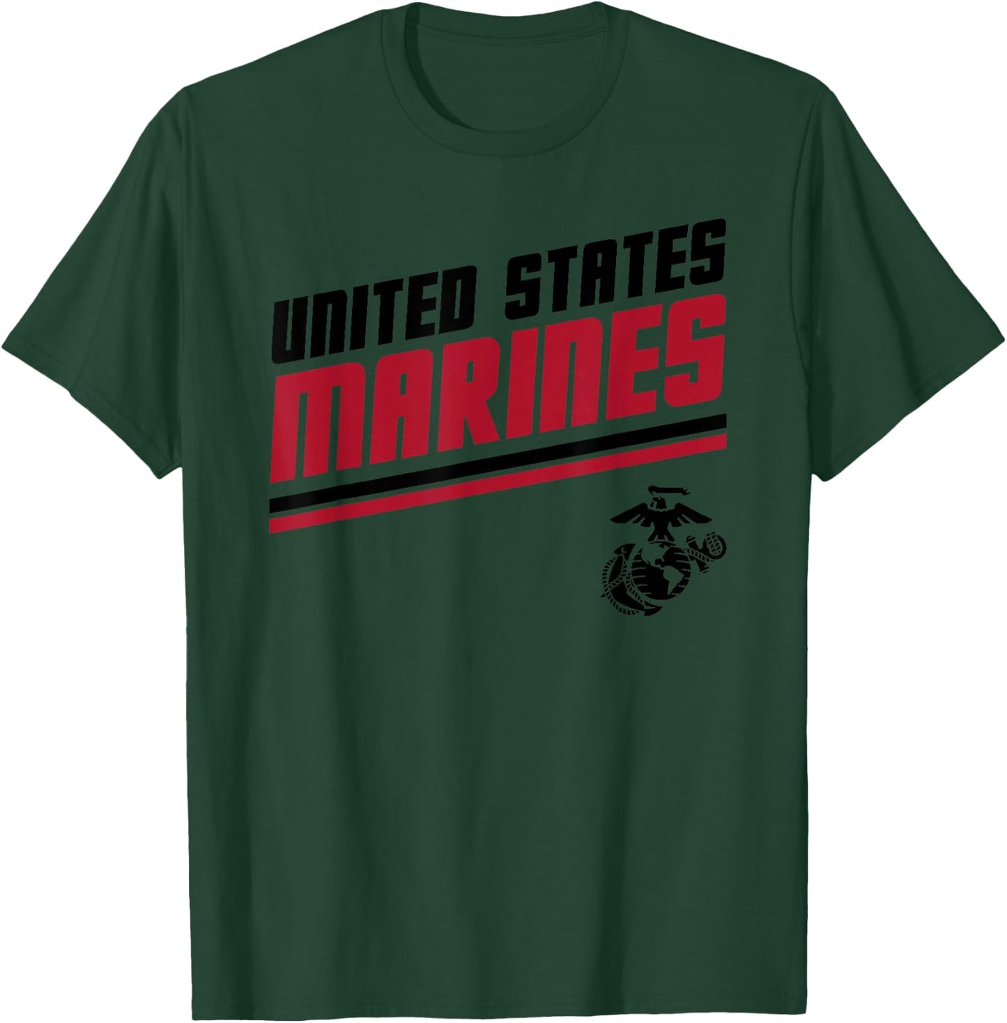 United States Marines EGA T-Shirt - T-Shirt | Forest