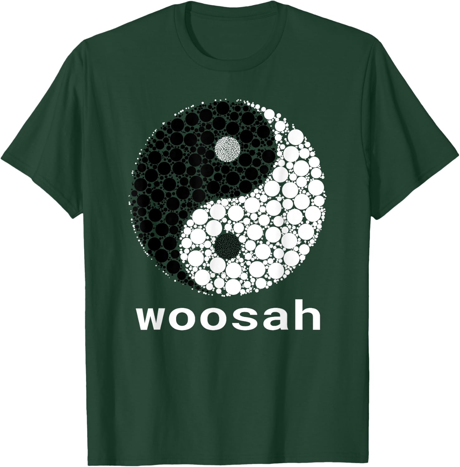 Woosah Calm Yoga Exhale Shirt T-Shirt - T-Shirt | Forest