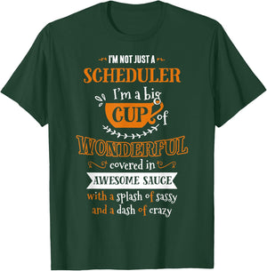 Inked Cr Scheduler Big Cup Of Awesome Sassy Classy Crazy T-Shirt - T-Shirt | Forest