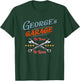 GEORGE'S GARAGE fun design boys mechanic T-Shirt - T-Shirt | Forest