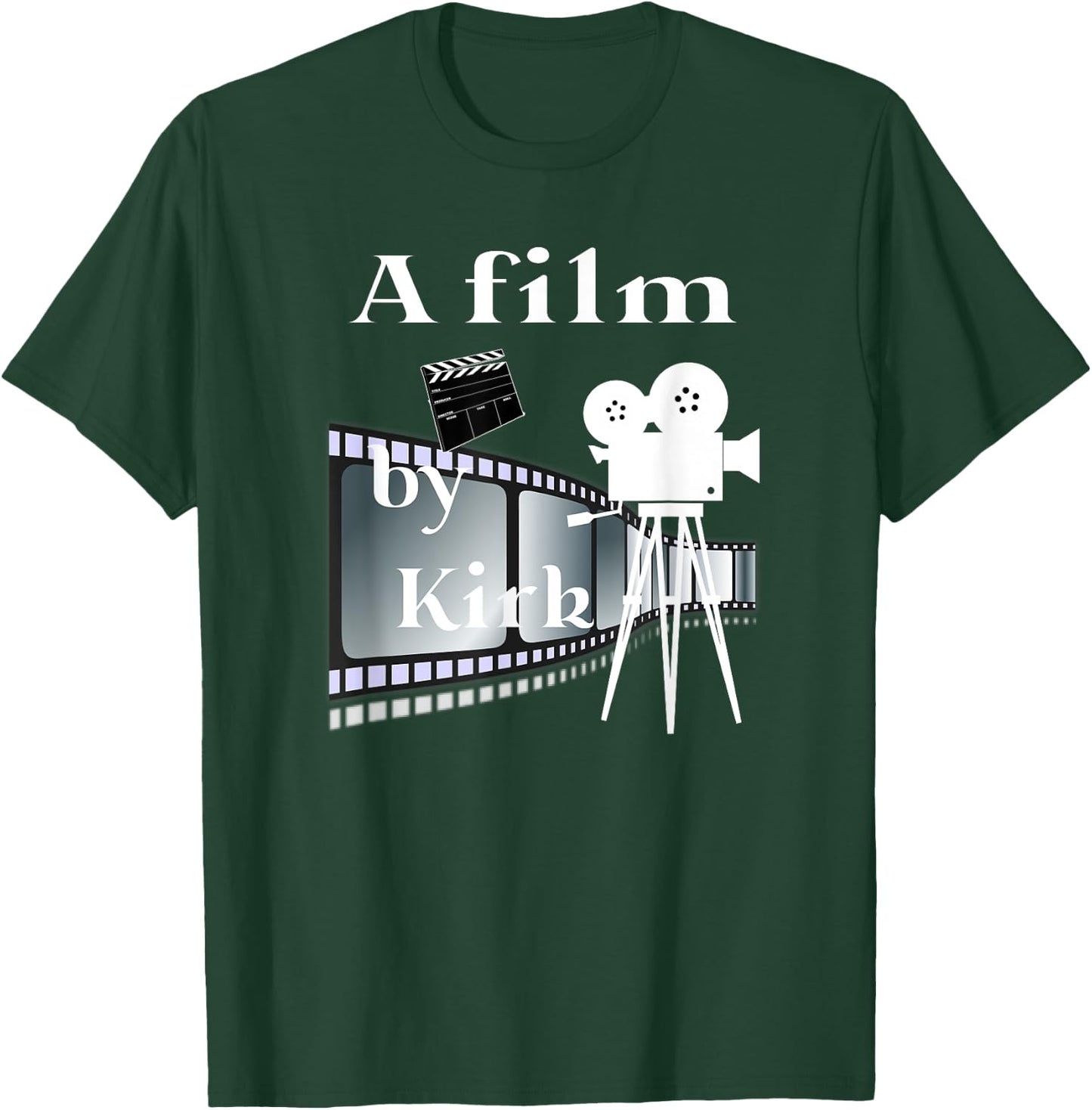 A film by Kirk Funny T-Shirt - T-Shirt | Forest
