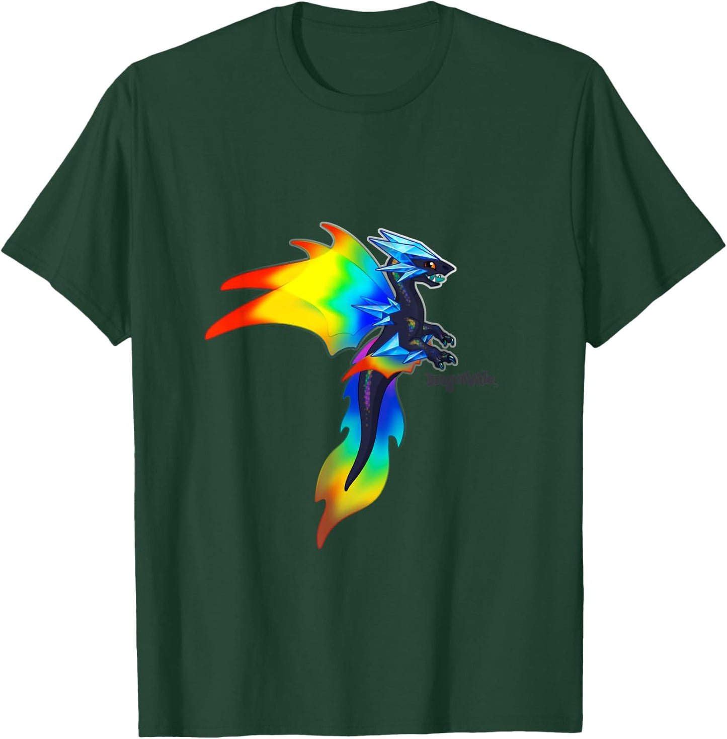 DragonVale: Prism Dragon T-Shirt - T-Shirt | Forest