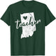 Red For Ed Indiana Teacher Men Women Girls Kids T-Shirt - T-Shirt | Forest
