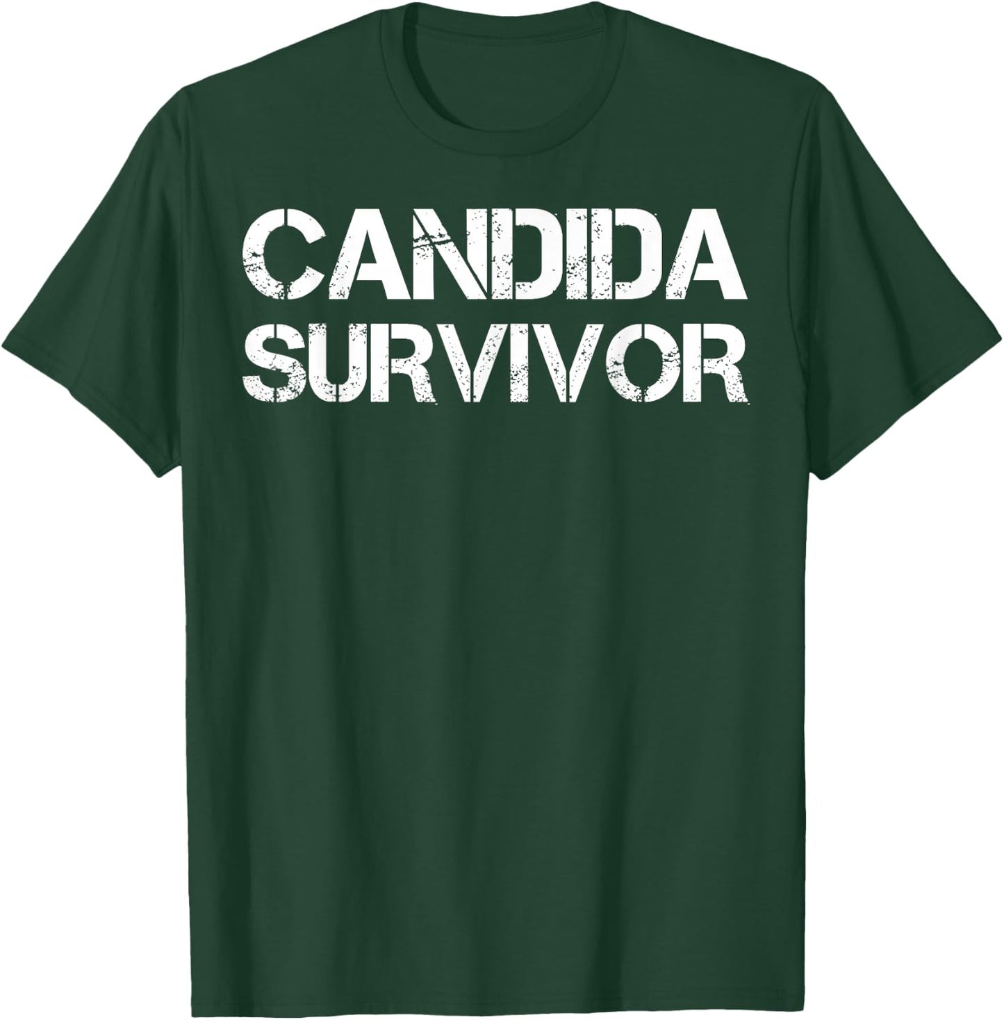 Candida Survivor T-Shirt - T-Shirt | Forest