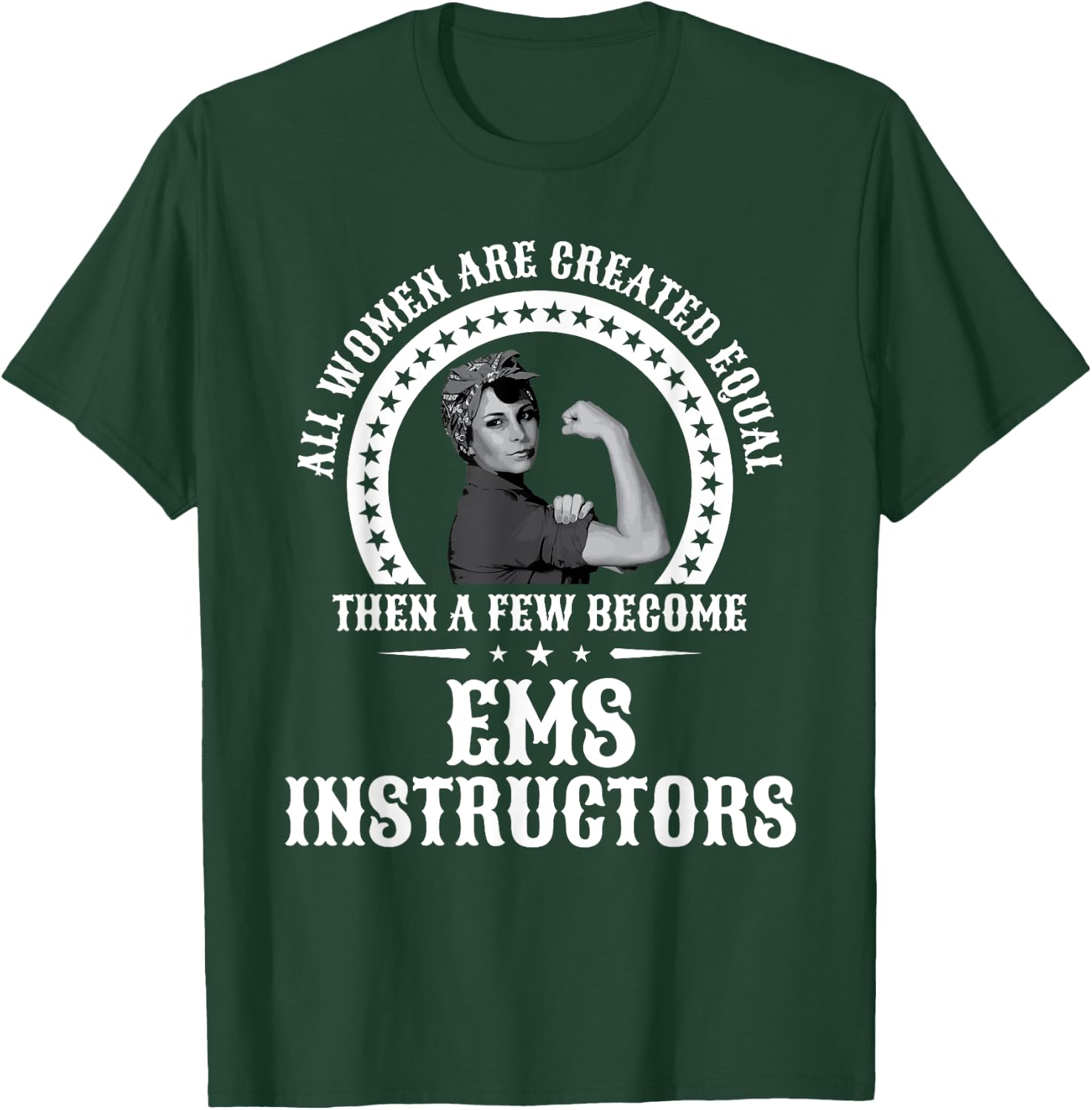 EMS Instructor Shirt Instructors T-Shirt - T-Shirt | Forest