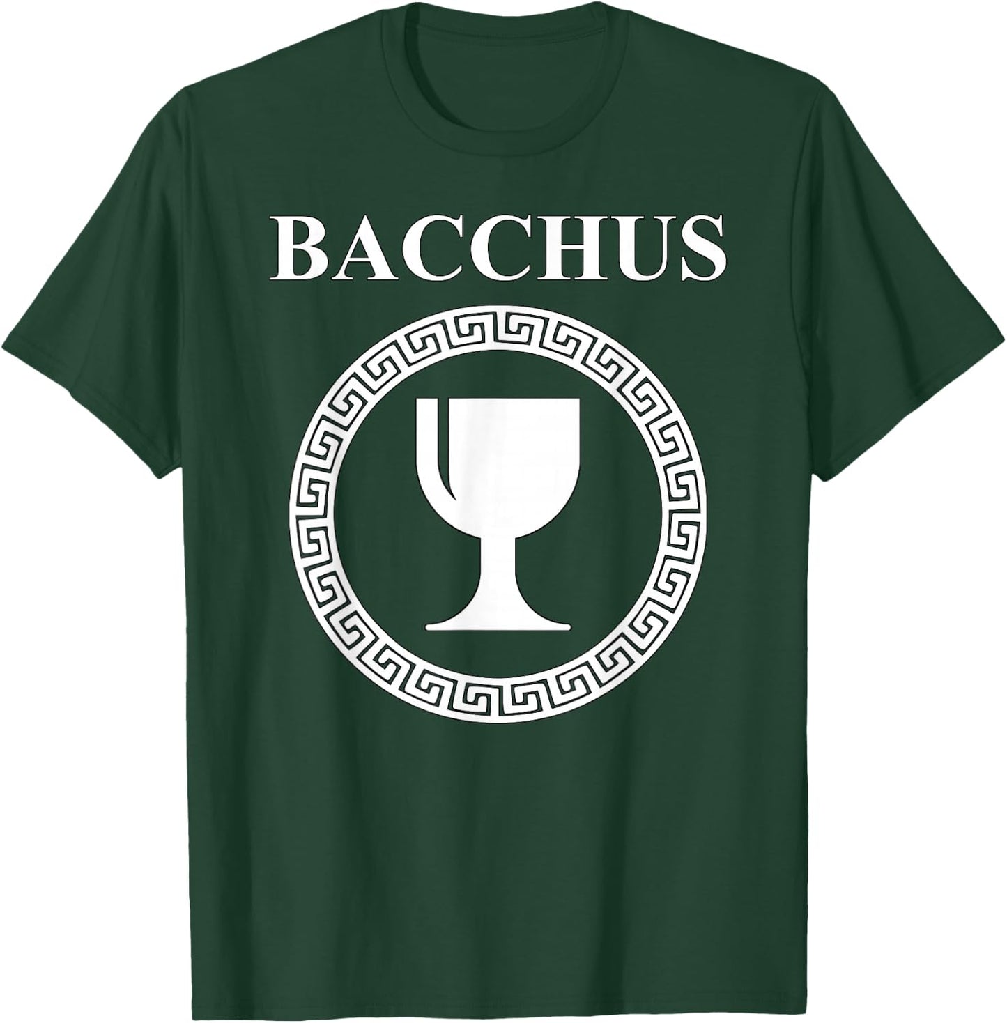 Bacchus Roman God of Wine T-Shirt - T-Shirt | Forest