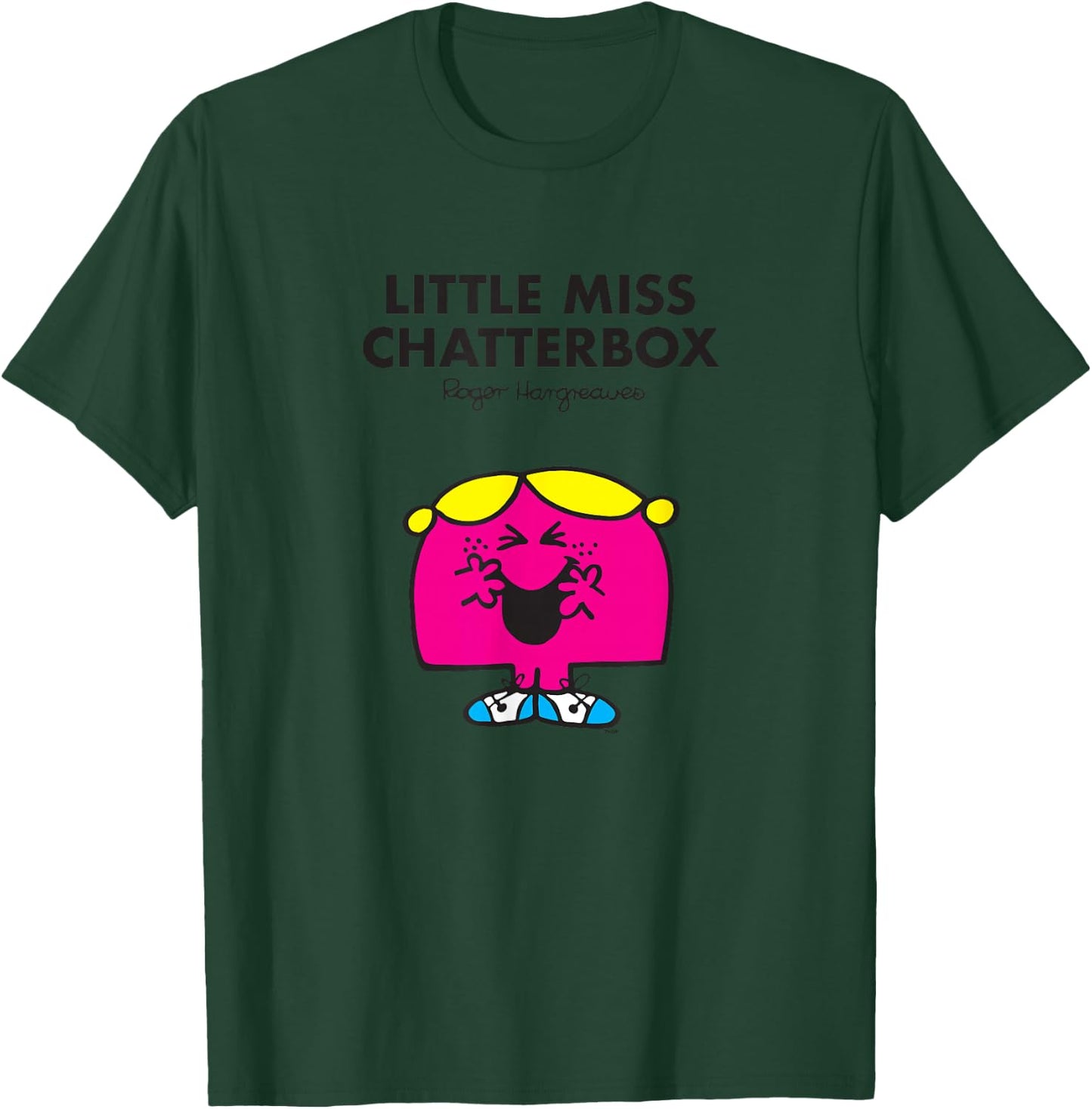 Mr. Men Little Miss Chatterbox T-Shirt - T-Shirt | Forest