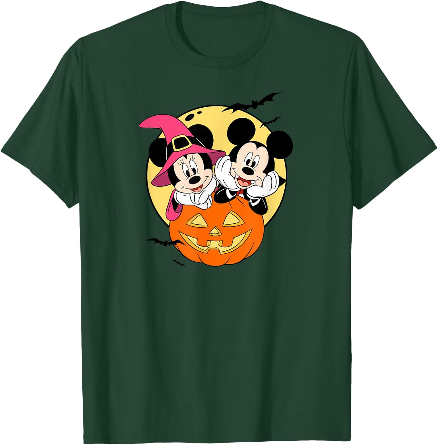 Disney - Mickey and Minnie Halloween T-Shirt - T-Shirt | Forest