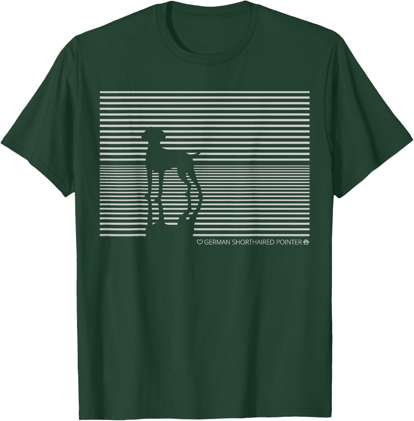 German Shorthaired Pointer T-Shirt - T-Shirt | Forest