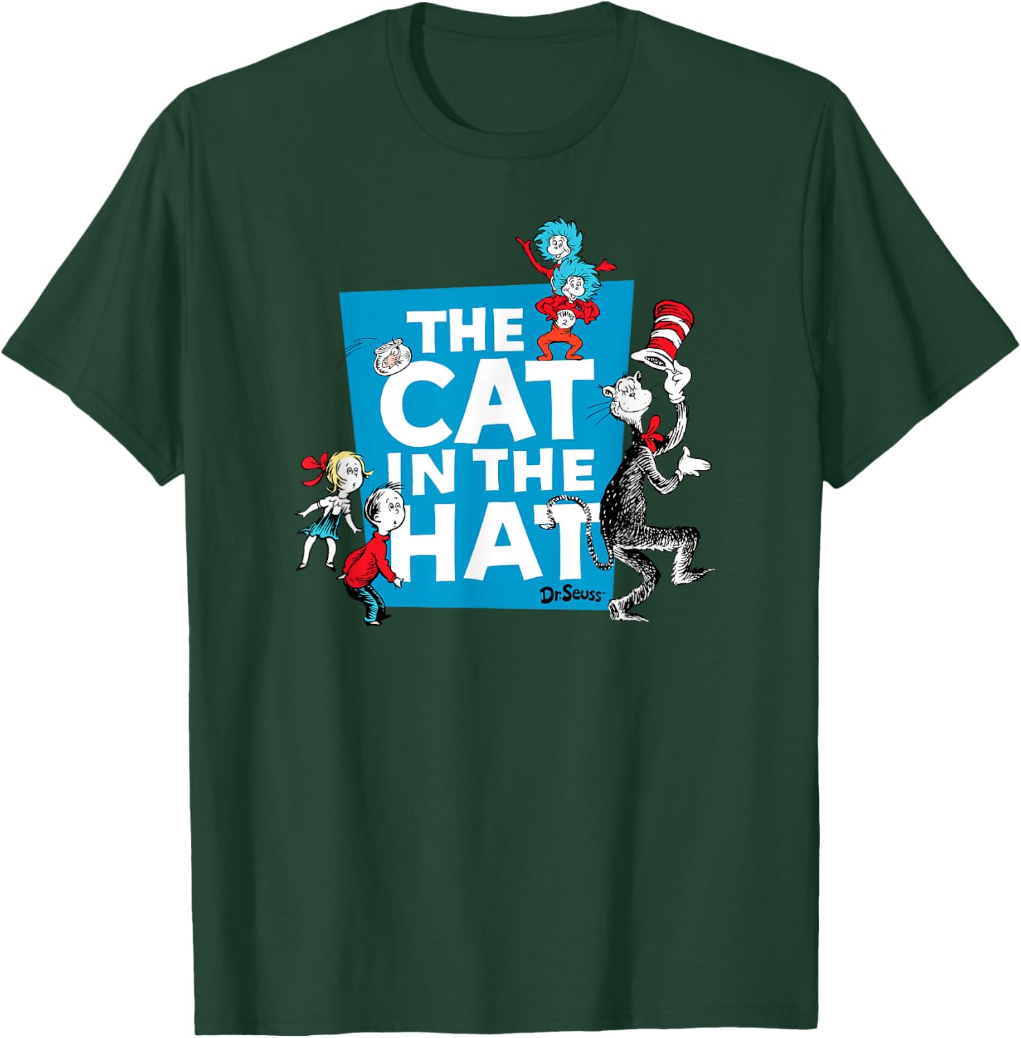 Dr. Seuss The Cat in the Hat Characters T-Shirt - T-Shirt | Forest